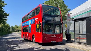 Journey on Route U4  Metroline West SN09CFX TE1742 [upl. by Trix14]