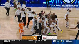 🚨 GAMEWINNING BUZZER BEATER 3 By Cardoso 1 South Carolina Stays Undefeated  SEC Tournament [upl. by Hebner551]