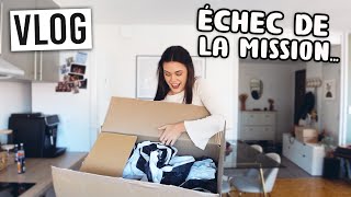 VLOG • Haul Sephora tournage amp échec de la mission [upl. by Newbill]