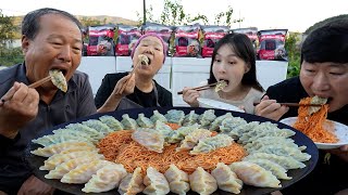 실패없는 더미식 이번엔 만두 육즙 가득 더미식 육즙만두 3종 세트 먹방 Meat Kimchi Shrimp Mandu  Mukbang eating show [upl. by Notliw]