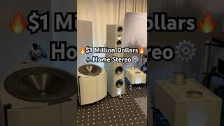 🔥1 Million Dollars🔥 Audiophile HiEnd Home Stereo System  HiFi Audio Setup hifi highend audio [upl. by Chappie]