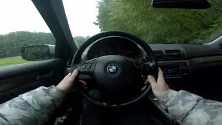 BMW 330D POV RAINY DAY [upl. by Asp]