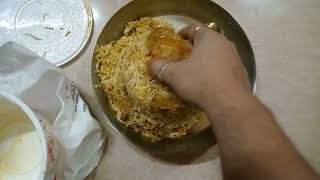 Biriyani UnboxingKolkata kolkata arsalan [upl. by Sophi]