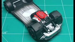 Building the Engine amp Chassis of the Corvette C8 Coupé by Revell  PART 3 [upl. by Imre]