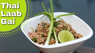 Laab Gai Minced Chicken Salad [upl. by Cresida]