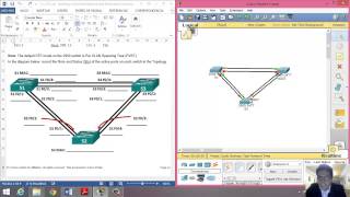 21210 Lab  Building a Switched Network with Redundant Links [upl. by Sabah147]