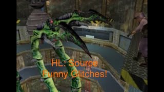 Half Life Source Funny Glitches 😂 [upl. by Bayly675]