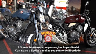 Realize seu sonho de liberdade com ofertas imperdíveis na Sperta Moto  Honda SpertaMoto [upl. by Llenyt]