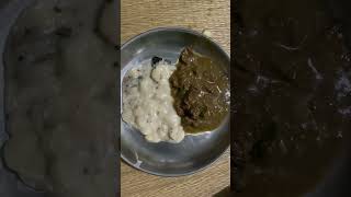 പാൽകപ്പ🤤Paal Kappa Pothu Curry  Coconut Milk Tapiocashorts food recipe kappa beef viral [upl. by Evelin]