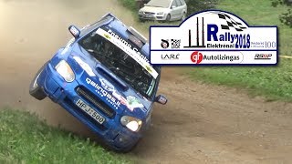 Rally Elektrenai 2018 ActionsMistakes [upl. by Burchett]