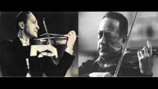 Heifetz amp Heifetz play Bach Double Violin Concerto  3rd mvt [upl. by Htez]