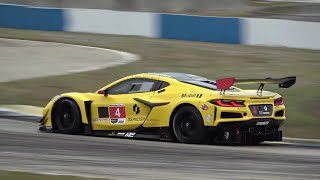 New Sebring Testing at Corvette Z06 GT3 R 2024  IMSA Corvette Z06 GT3R Testing at Sebring [upl. by Aley673]