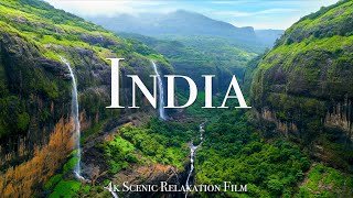 India 4K  Scenic Relaxation Film With Inspiring Music [upl. by Aerised4]