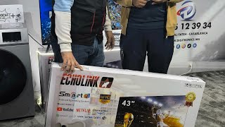 بالصحة و الراحة للي استافدو من عروضنا خلال اللايف♥️عرض 27 نونبر🔥Echolink 43 FHD smart tv 1949درهم [upl. by Alonso]