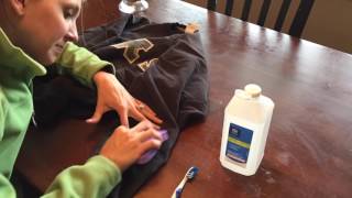 How To Remove a Paint Stain From Clothes  Easy DIY [upl. by Uria]