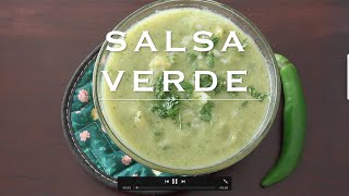 Green Salsa Recipe [upl. by Ayenat]