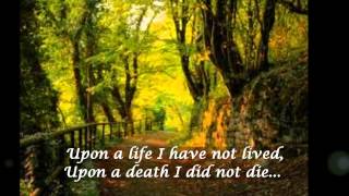 Upon a life I did not live Lyrics  Indelible Grace [upl. by Sucramd]