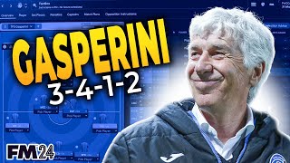 The BEST Gasperini 3412 Tactic in FM24 [upl. by Turmel30]