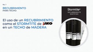 Recubrimiento Sintético Stormtite de IKO [upl. by Truscott613]