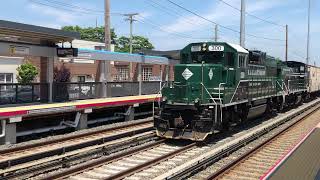 Long Island Railroad Freight Train [upl. by Ythomit]