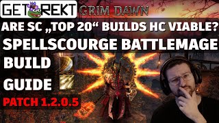 Grim Dawn Build Highlight  Spellscourge Battlemage  SC quotTOP 20quot [upl. by Ranice]