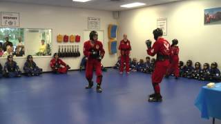 Red Sr Belt Test  Hapkido Sparring [upl. by Imnubulo]