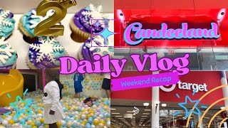 Weekend VLOG Daughters birthday  Candeeland Kids Family time [upl. by Liemaj]