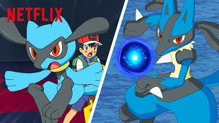 EVERY Pokémon Journeys Evolution Compilation 💗 Netflix After School [upl. by Bolte]