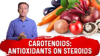 Carotenoids Antioxidant on Steroids – Dr Berg [upl. by Nosnek]