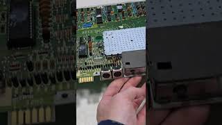 Commodore 128 DEFECTIVE DONOR Motherboard with Jiffy DOS [upl. by Ataymik]