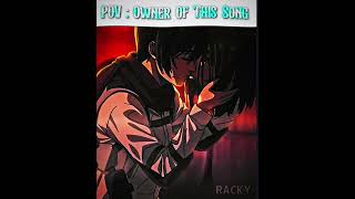 Eremika Owns This Song Fr💓 Aot  Eremika Anime Edit anime pokeracky edit [upl. by Cinomod]