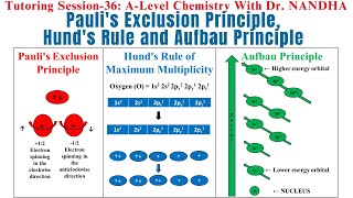 Paulis Exclusion Principle  Hunds Rule  Aufbau Principle  Practice problems [upl. by Ardnuat]