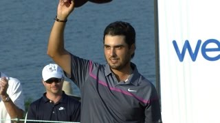 Highlights  Abraham Ancer survives playoff to claim win at the Nova Scotia Open [upl. by Amekahs]