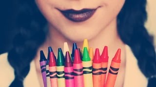 DIY Lipstick out of CRAYONS SofiaStyled [upl. by Carie140]