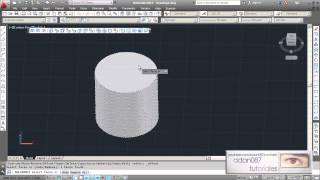 Autocad hacer un offset a un solido [upl. by Danie867]