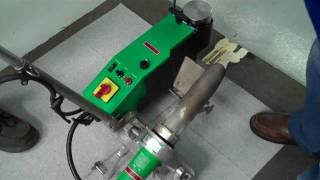 LEISTER BITUMAT WELDING SIPLAST SALVAGE EDGE [upl. by Alleyne]