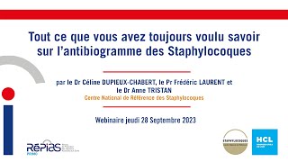 Webinaire PRIMO quotTout ce que vous avez toujours voulu savoir sur lantibiogramme des Staphylocoquesquot [upl. by Island]