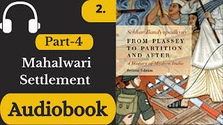 British Empire in India  Chap2  Mahalwari Settlement [upl. by Relly]