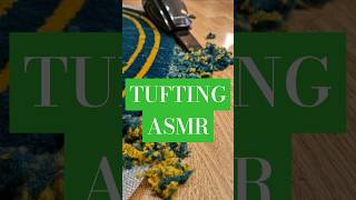 How to make a professional tufted carpet handmadecarpet carpet tuftingrugs asmr [upl. by Honna]