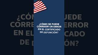 GUÍA para obtener un ACTA de DEFUNCIÓN en USA📄 [upl. by Publias]