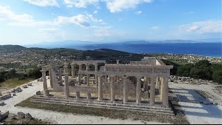 Temple of Aphaea in Aegina island Greece [upl. by Shirah]