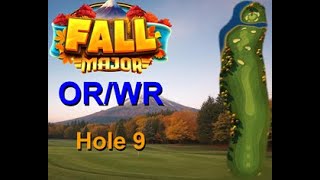 H9M Golf Clash Fall Major 2024 Hole 9 Master FTP ORWR Eagle [upl. by Alet]