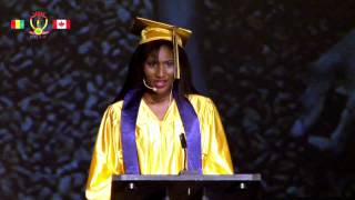 Talent showSaran BahMiss Guinée Canada 2014 [upl. by Oidualc810]