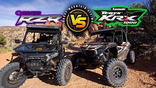 Polaris RZR XP 4 1000 VS Kawasaki KRX 4 1000 [upl. by Adiell]