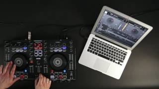 Denon DJ MC4000 DJ Controller with djay by Algoriddim  Scratch Session [upl. by Weasner]