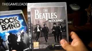 The Beatles Rockband PS3  Unboxing [upl. by Eelnayr]