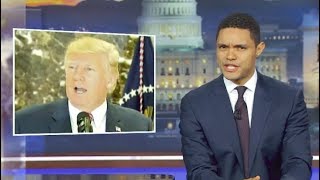 Trevor Noah Exposes Trump Terrorism Hypocrisy on Nazis vs Muslims [upl. by Nirol967]