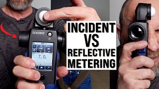 Incident vs Reflective Metering Light Meter vs TTL  Which is Best  Mark Wallace [upl. by Zurheide610]