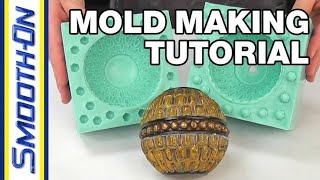 How To Make a 2 Piece Silicone Rubber Mold  Mold Making Tutorial [upl. by Bridges]