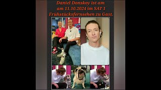 Daniel Donskoy  11102024  Sat 1 Frühstücksfernsehen  mit Karen Heinrichs und Berta [upl. by Stultz551]